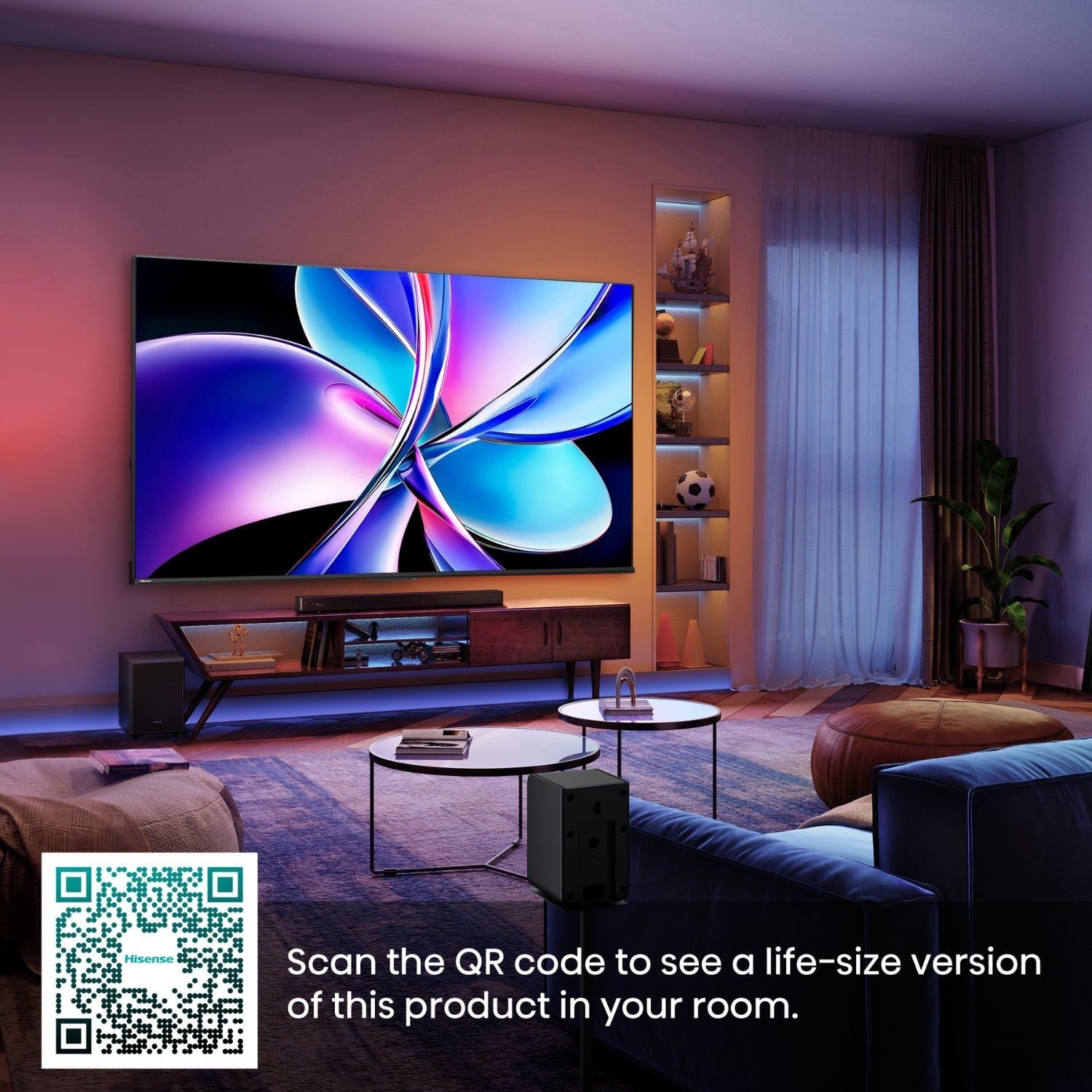 Hisense E78QTUK PRO 85 inch Smart 4K Ultra HD QLED TV 85E78QTUK